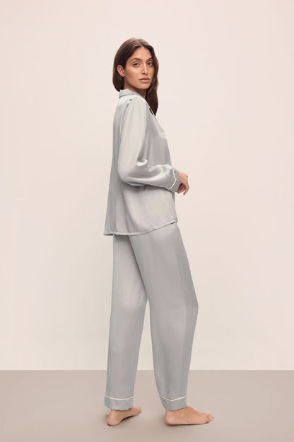 Eberjey Inez Washable Silk Long PJ Set
