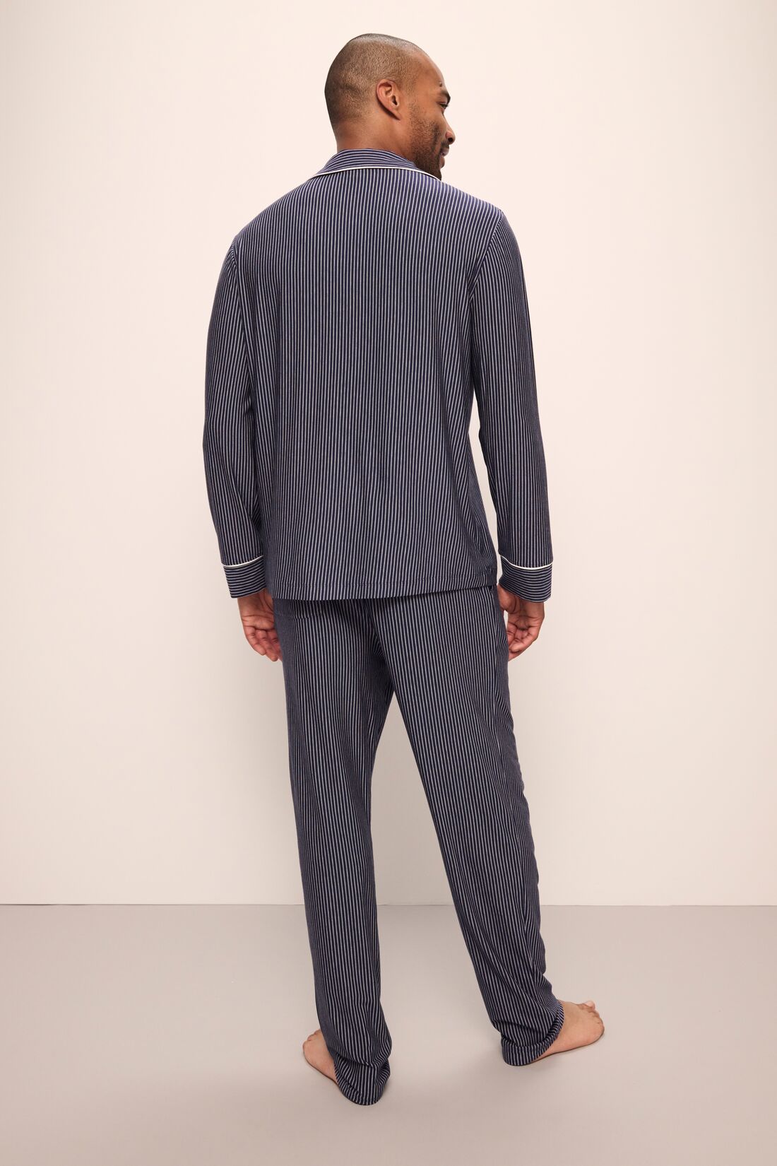 Eberjey William Printed TENCEL™ Modal Long PJ Set