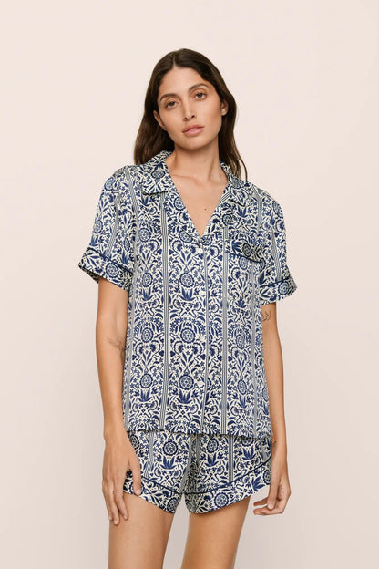 Azulejos Navy/Navy,X-Small