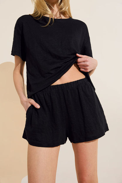 Eberjey Organic Linen Knit Short