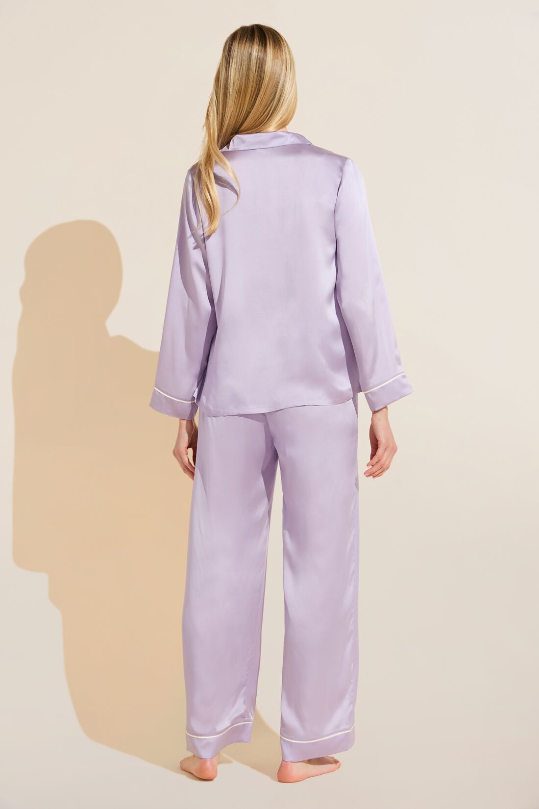 Eberjey Inez Washable Silk Long PJ Set