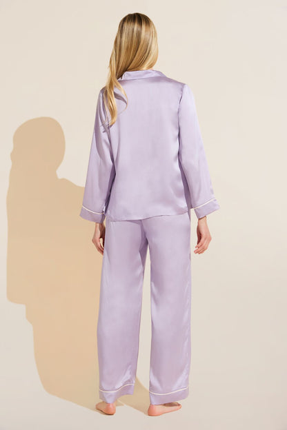 Eberjey Inez Washable Silk Long PJ Set
