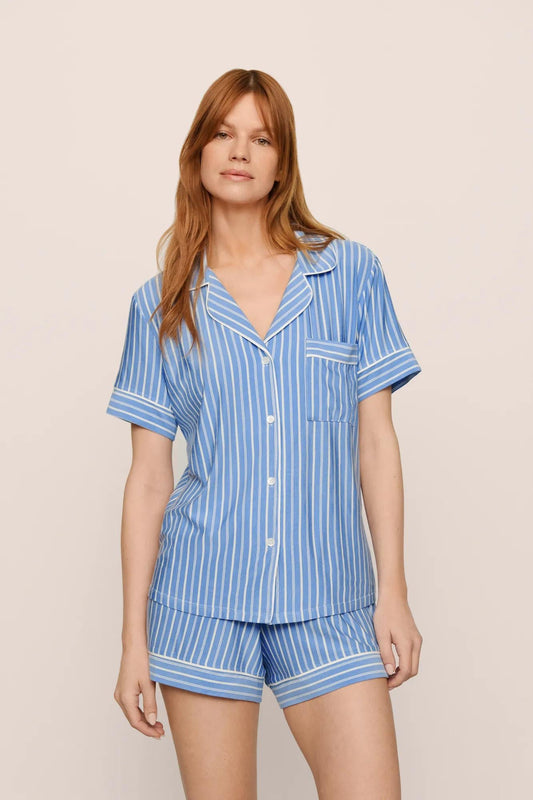 Eberjey Gisele Printed TENCEL™ Modal Relaxed Short PJ Set