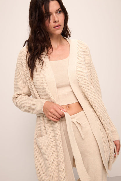 Eberjey Recycled Sweater Short Wrap